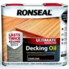 Ronseal Ultimate Protection Decking Oil Dark Oak - 2.5L 1 Ronseal Ultimate Protection Decking Oil Dark Oak - 2.5L -Paint Store 12804224 5044866125589495