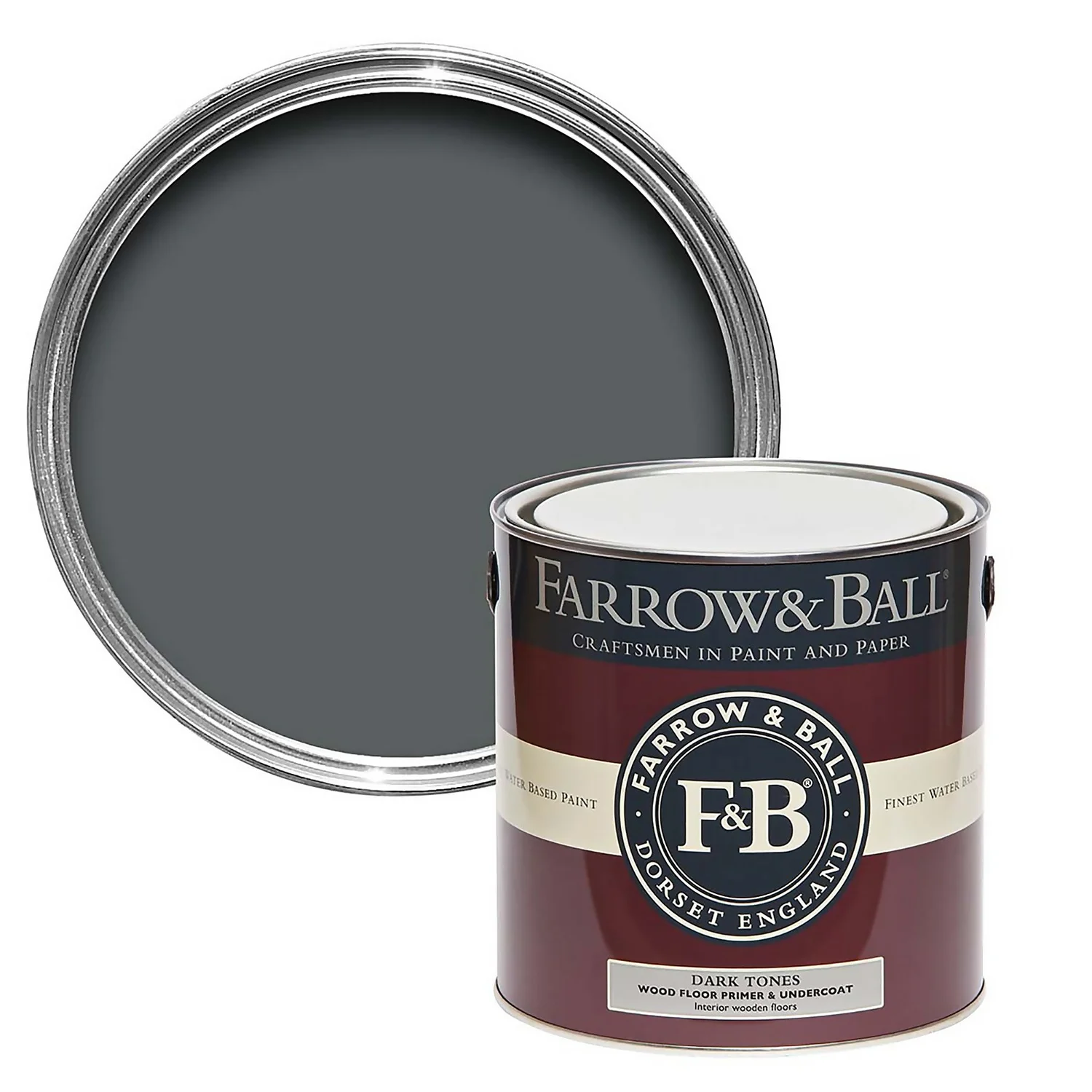 Farrow & Ball Primer Wood Floor Primer & Undercoat - 2.5L 3 Farrow & Ball Primer Wood Floor Primer & Undercoat - 2.5L
