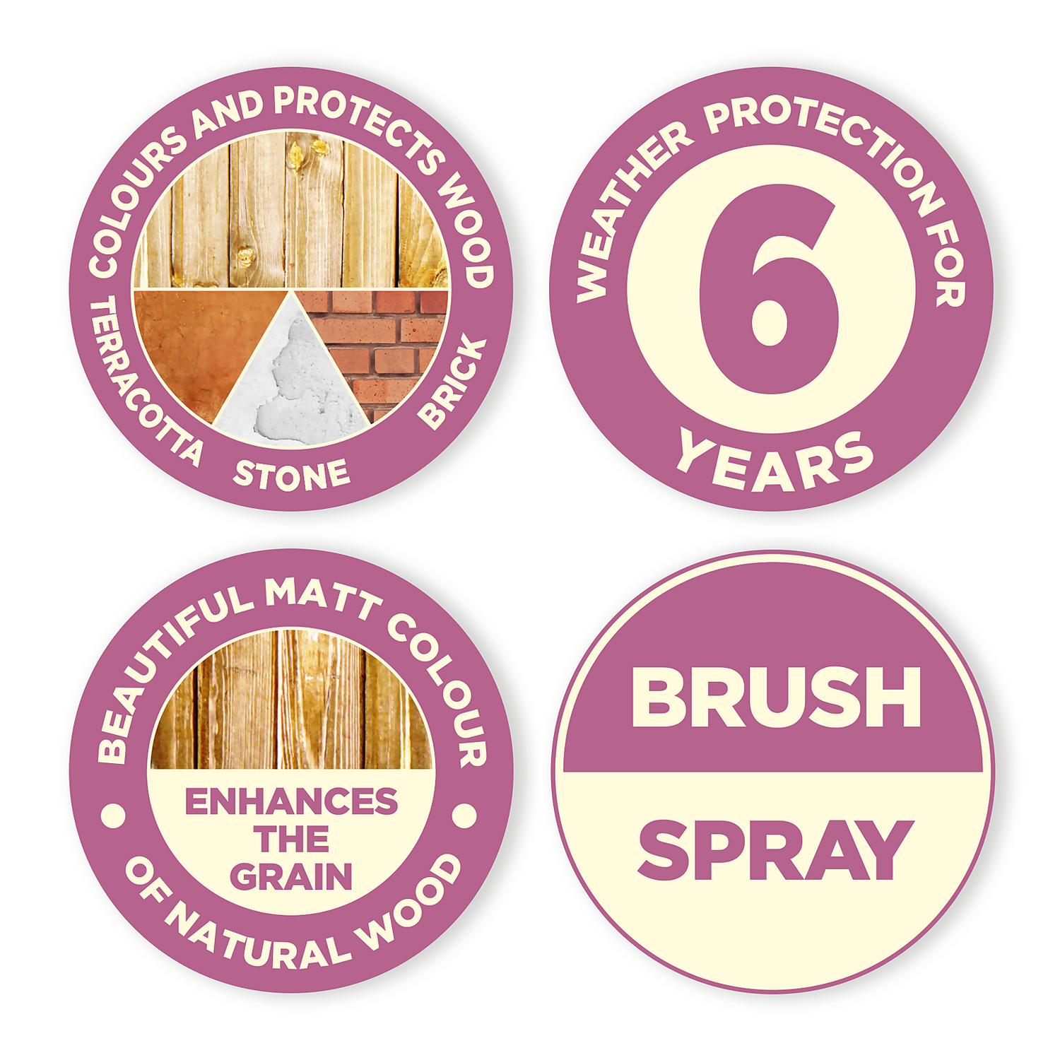 Cuprinol Garden Shades Pale Jasmine - 1L 6 Cuprinol Garden Shades Pale Jasmine - 1L - Image 4