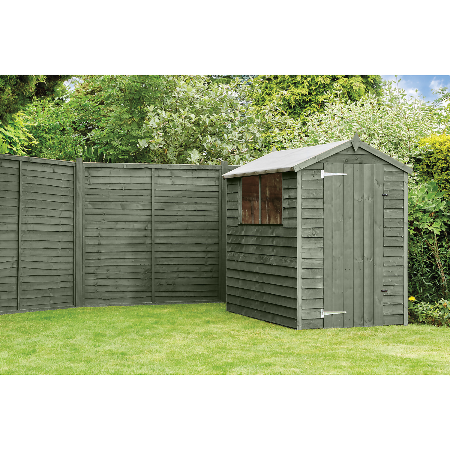 Ronseal One Coat Fence Life Paint Forest Green - 9L 4 Ronseal One Coat Fence Life Paint Forest Green - 9L - Image 2