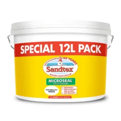 Sandtex® Ultra Smooth Masonry Paint Pure Brilliant White - 12L 19 Sandtex® Ultra Smooth Masonry Paint Pure Brilliant White - 12L -Paint Store 12804843 1134870267897089