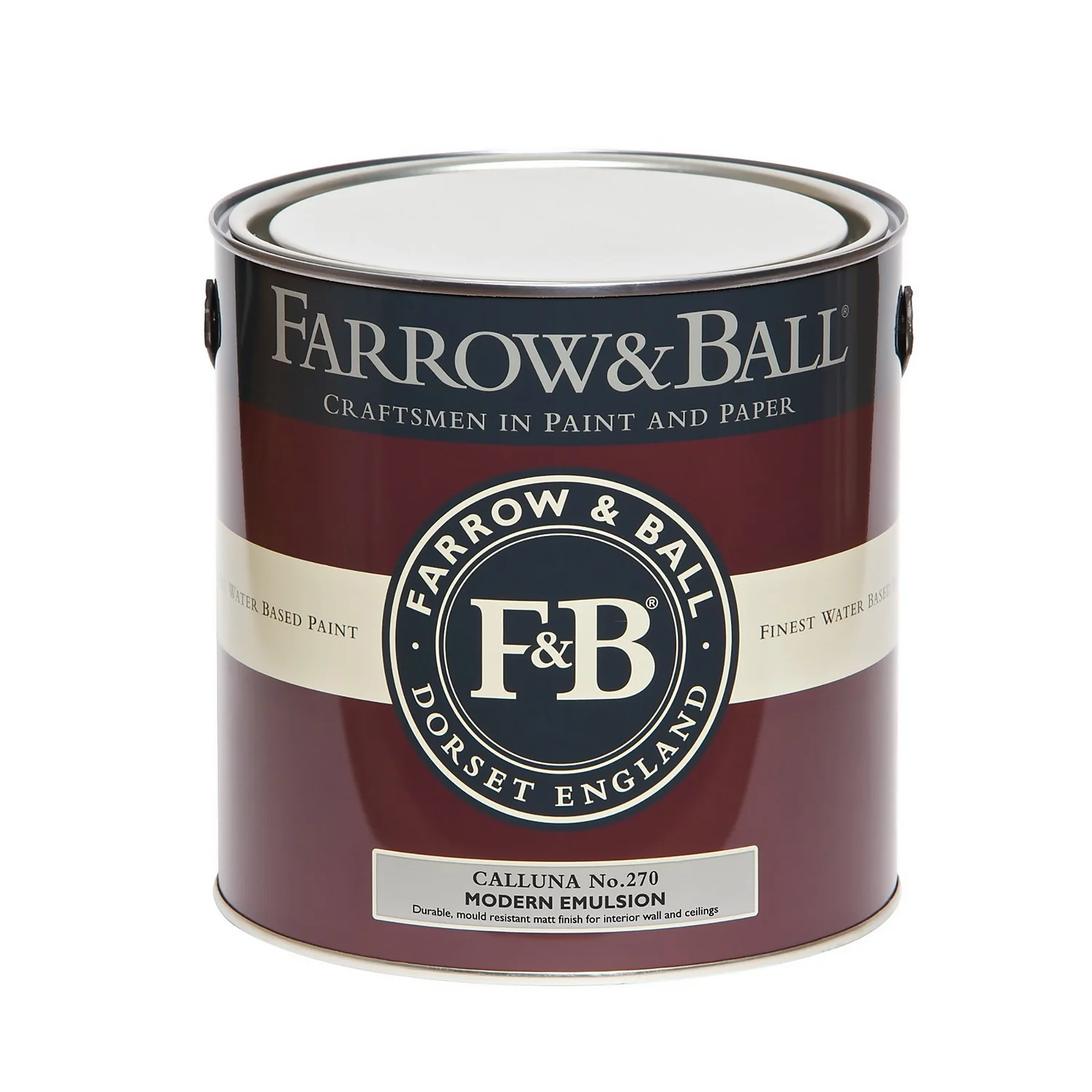 Farrow & Ball Modern Matt Emulsion Paint Calluna - 2.5L 6 Farrow & Ball Modern Matt Emulsion Paint Calluna - 2.5L - Image 4