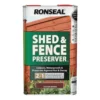 Ronseal Shed & Fence Preserver Autumn Brown - 5L 2 Ronseal Shed & Fence Preserver Autumn Brown - 5L -Paint Store 12807048 1384831946475999