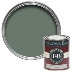 Farrow & Ball Exterior Eggshell Paint Green Smoke - 750ml