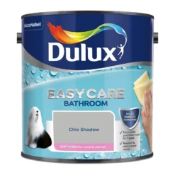 Dulux Easycare Bathroom Chic Shadow - Soft Sheen Emulsion Paint - 2.5L 14 Dulux Easycare Bathroom Chic Shadow - Soft Sheen Emulsion Paint - 2.5L -Paint Store 12808172 1904833204241356