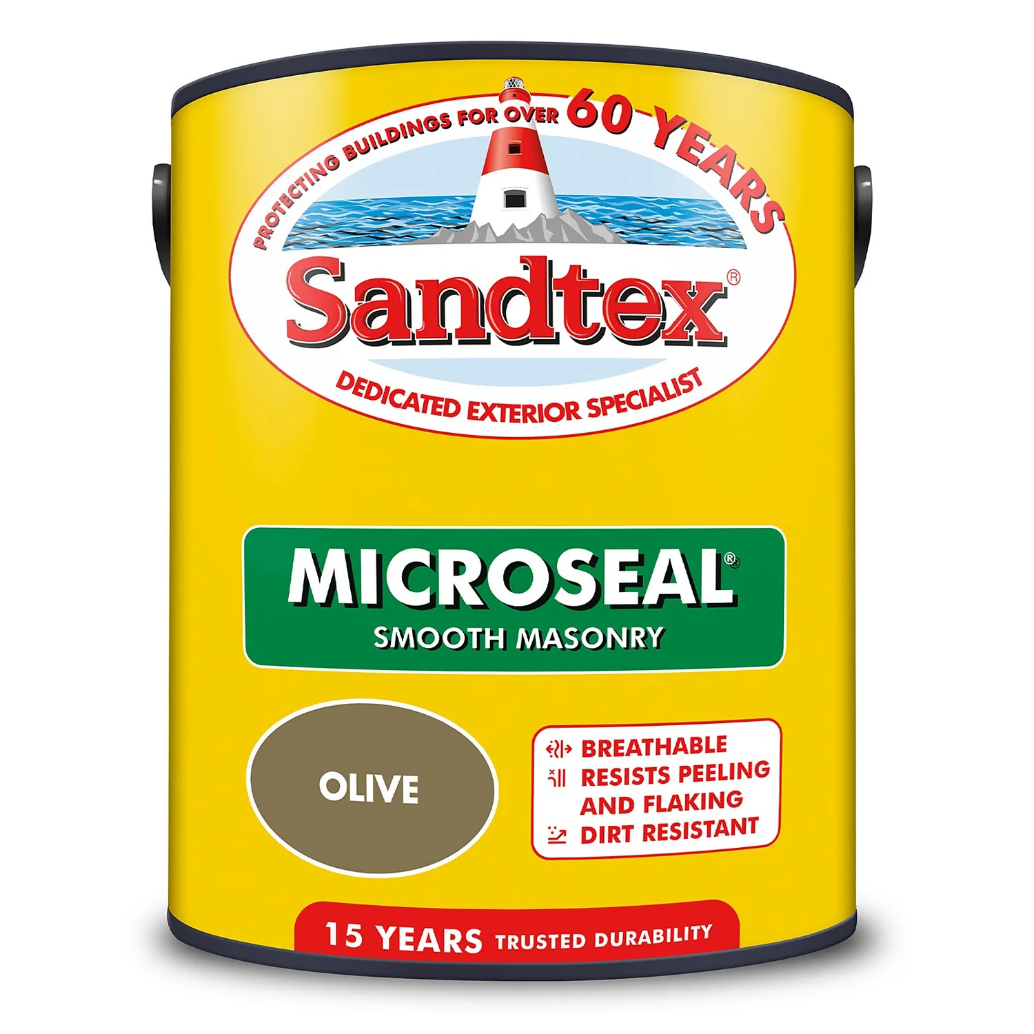 Sandtex® Ultra Smooth Masonry Paint Olive - 5L 10 Sandtex® Ultra Smooth Masonry Paint Olive - 5L - Image 8
