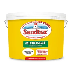 Sandtex® Ultra Smooth Masonry Paint Pure Brilliant White - 10L -Paint Store 12808642 2044871503746237