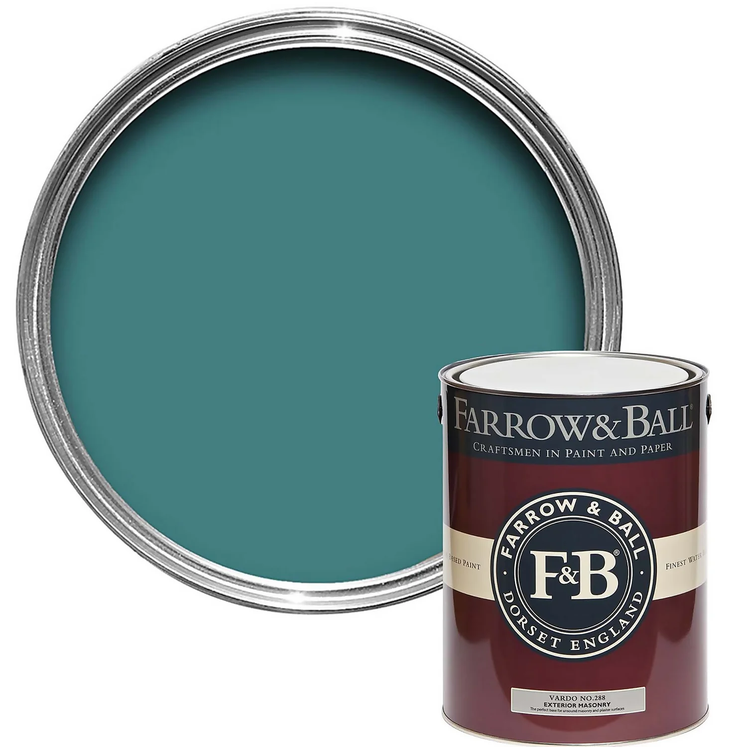 Farrow & Ball Exterior Masonry Paint Vardo - 5L 3 Farrow & Ball Exterior Masonry Paint Vardo - 5L