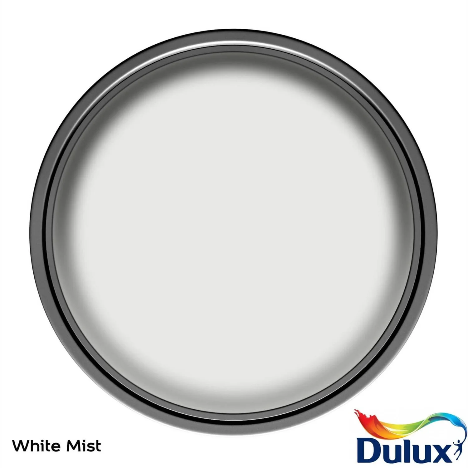 Dulux Matt Emulsion Paint White Mist - 2.5L 5 Dulux Matt Emulsion Paint White Mist - 2.5L - Image 3