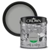 Crown Walls & Ceilings Silk Emulsion Paint Granite Dust - 2.5L -Paint Store 12809705 9184966163112873