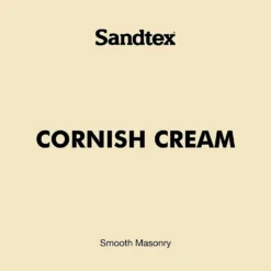 Sandtex® Ultra Smooth Masonry Paint Cornish Cream - 10L -Paint Store 12809759 8724871497549629