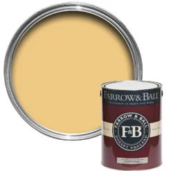 Farrow & Ball Exterior Masonry Paint Yellow Ground - 5L