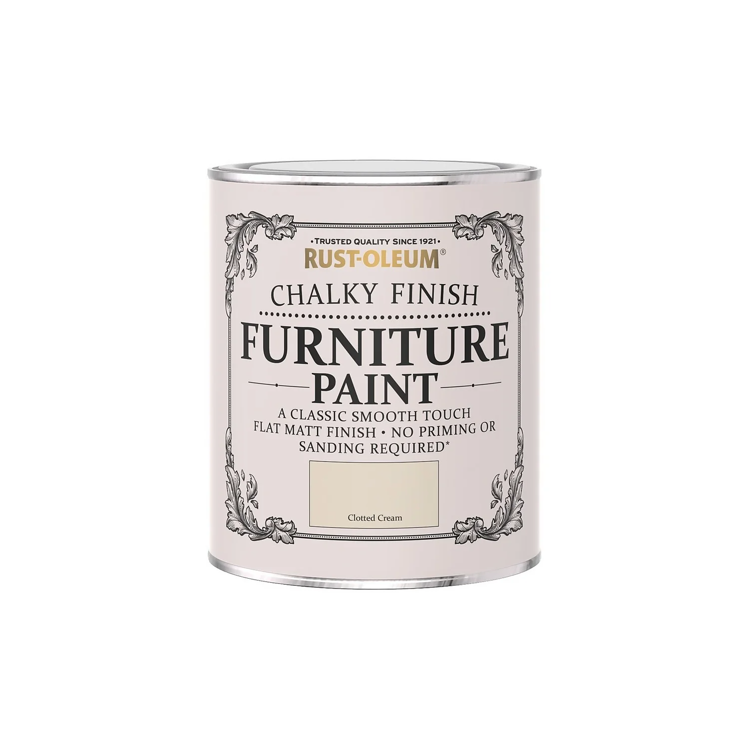 Rust-Oleum Chalky Furniture Paint - Clotted Cream - 750ml 6 Rust-Oleum Chalky Furniture Paint - Clotted Cream - 750ml - Image 4