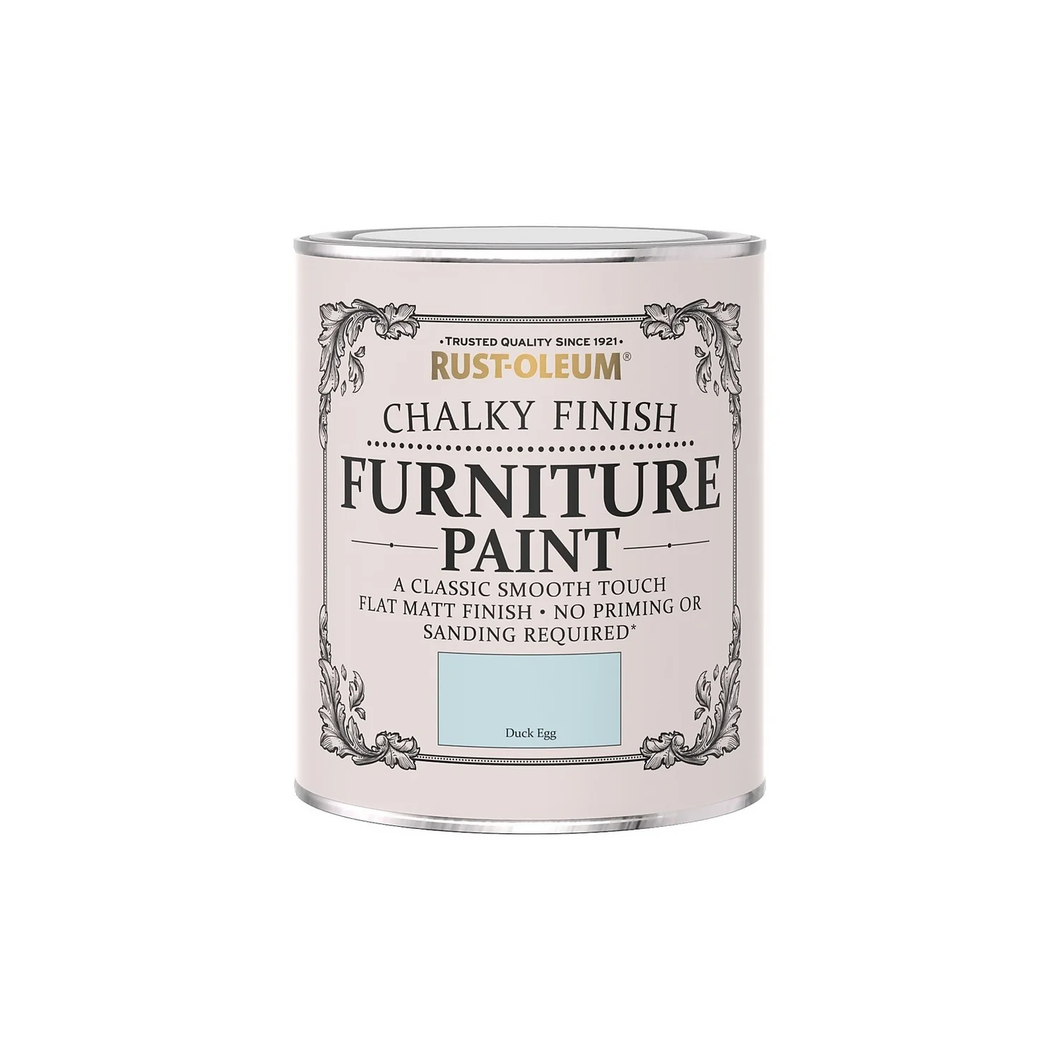 Rust-Oleum Chalky Furniture Paint - Duck Egg - 750ml 7 Rust-Oleum Chalky Furniture Paint - Duck Egg - 750ml - Image 5