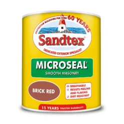 Sandtex® Ultra Smooth Masonry Paint Brick Red - 1L -Paint Store 12813204 9164871563005513