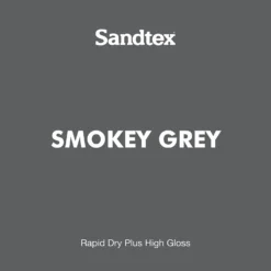 Sandtex® Rapid Dry Gloss Paint Smoky Grey - 750ml 17 Sandtex® Rapid Dry Gloss Paint Smoky Grey - 750ml -Paint Store 12813372 1054951367201256