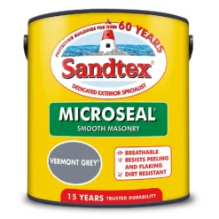 Sandtex® Ultra Smooth Masonry Paint Vermont Grey - 2.5L -Paint Store 12813518 4274871566680804