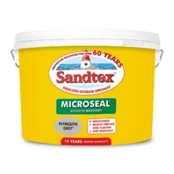Sandtex® Ultra Smooth Masonry Paint Plymouth Grey - 10L -Paint Store 12813521 3924871813139414