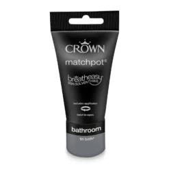 Crown Breatheasy Bathroom Mid Sheen Paint Tin Bath - Tester 40ml -Paint Store 12814053 1274857364705617