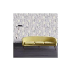 Superfresco Easy Paste The Wall Scandi Leaf Lilac Wallpaper -Paint Store 12814343 8934832958617283