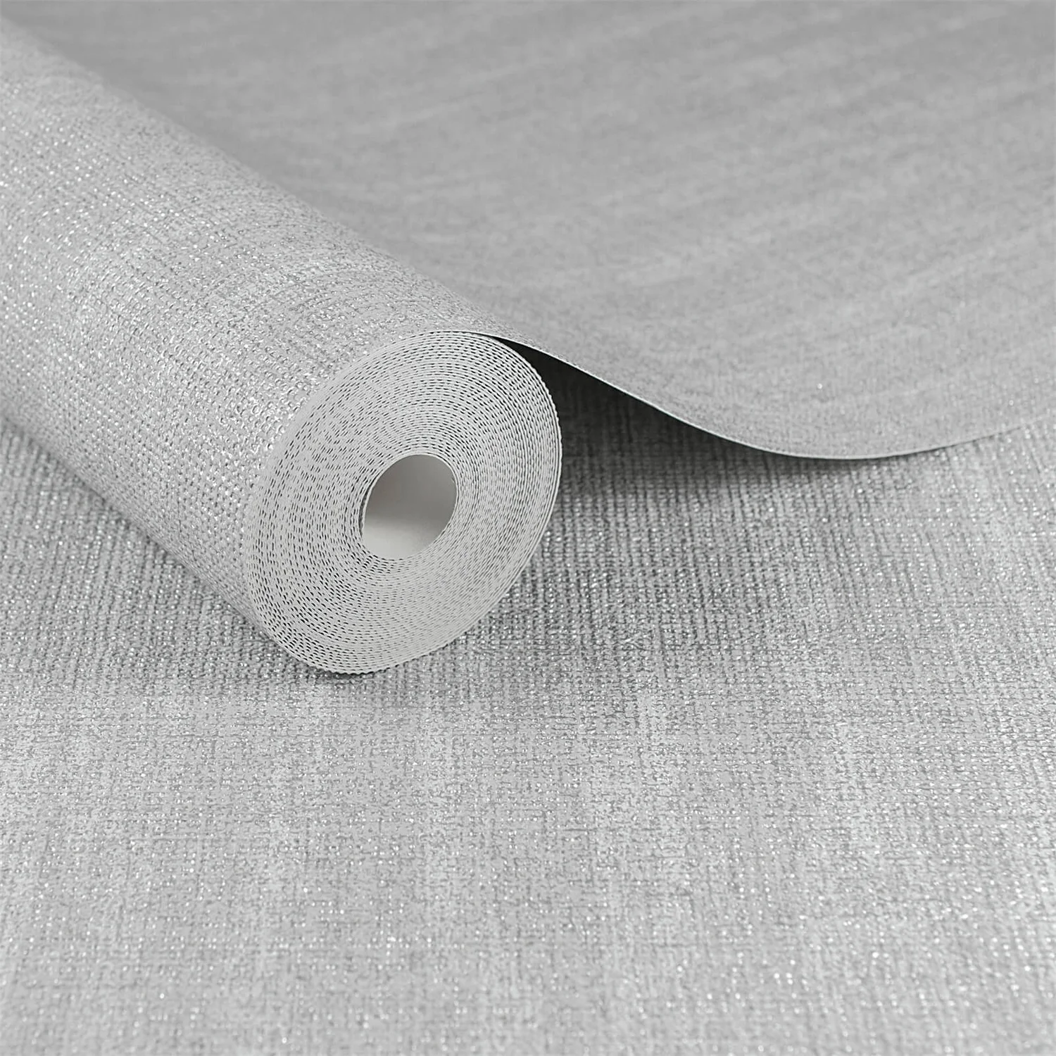 Boutique HWV Chenille Silver Wallpaper 5 Boutique HWV Chenille Silver Wallpaper - Image 3