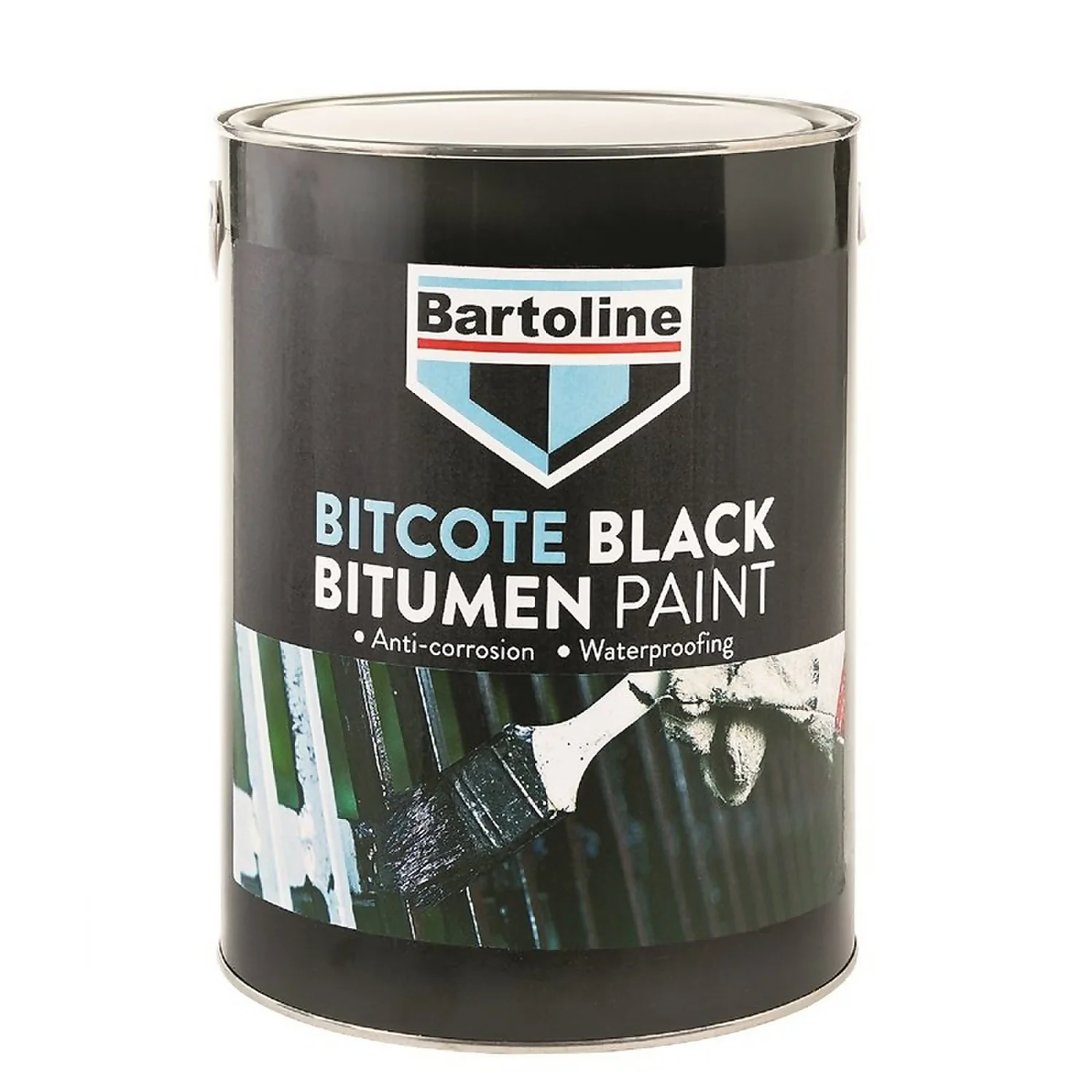 Bartoline Bitcote Black Bitumen Paint - 5L 3 Bartoline Bitcote Black Bitumen Paint - 5L