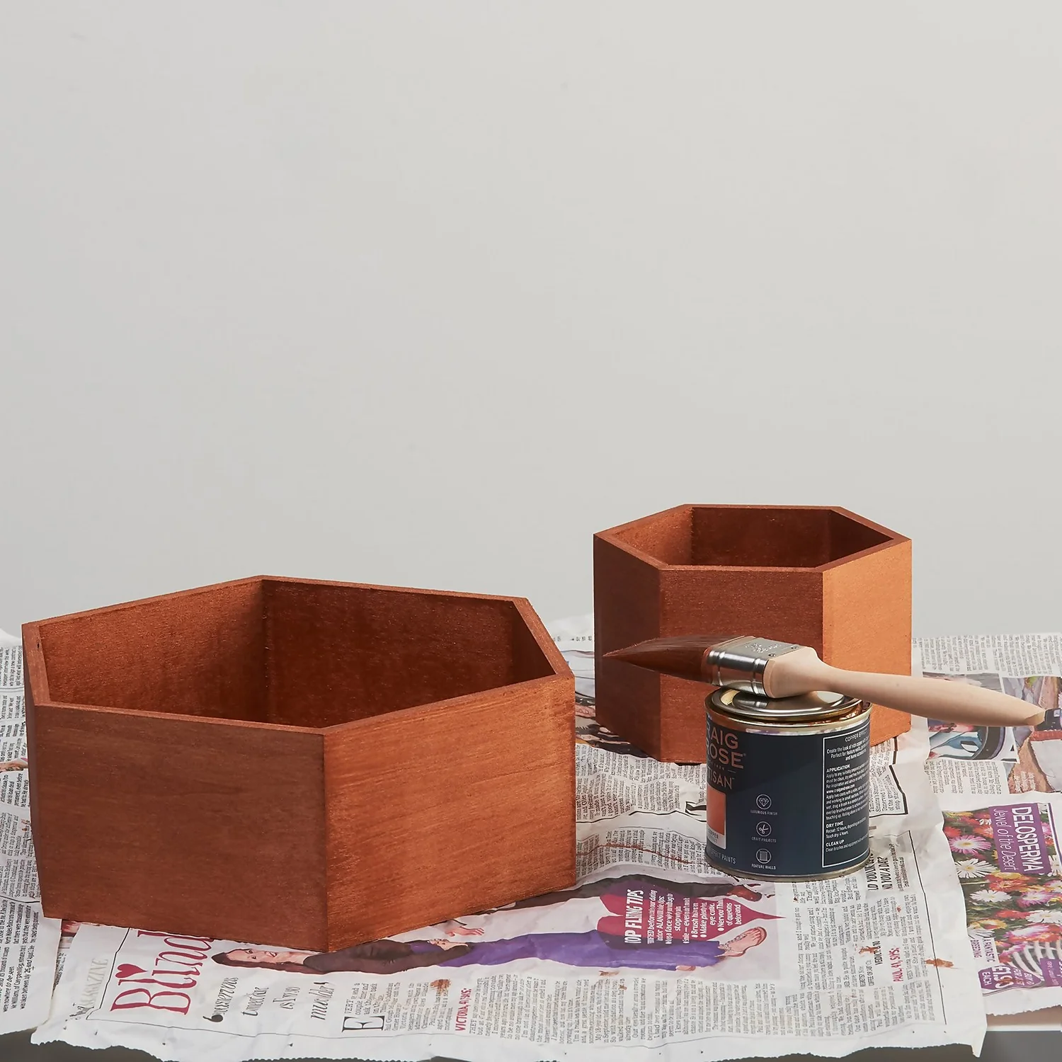 Craig & Rose Artisan Copper Effect Paint - 250ml 6 Craig & Rose Artisan Copper Effect Paint - 250ml - Image 4