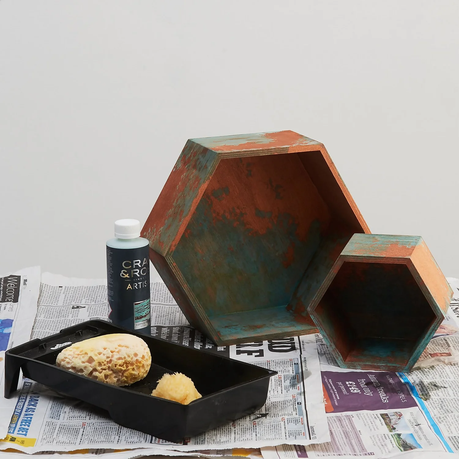 Craig & Rose Artisan Copper Effect Paint - 250ml 8 Craig & Rose Artisan Copper Effect Paint - 250ml - Image 6