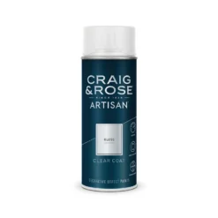 Craig & Rose Artisan Gloss Spray Paint - Clear Coat - 400ml