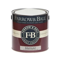 Farrow & Ball Modern Eggshell Paint Blue Gray - 2.5L -Paint Store 12818727 1624952649677646