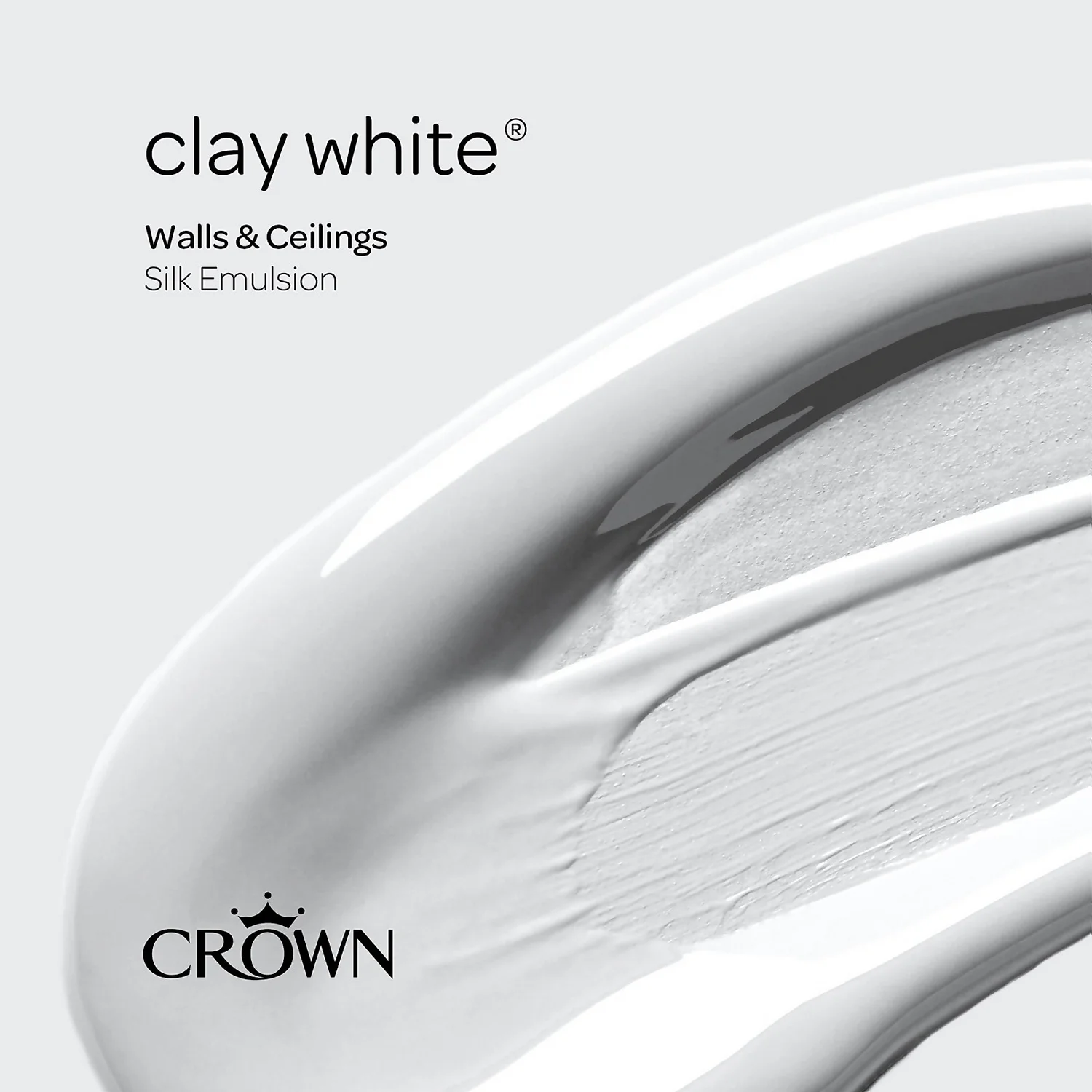 Crown Walls & Ceilings Silk Emulsion Paint Clay White - 2.5L 9 Crown Walls & Ceilings Silk Emulsion Paint Clay White - 2.5L - Image 7
