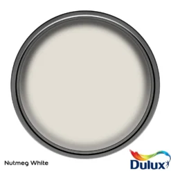 Dulux Easycare Bathroom Nutmeg White Soft Sheen Paint - 2.5L -Paint Store 12819363 6514833221408913