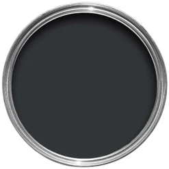 Farrow & Ball Modern Eggshell Paint Pitch Black - 2.5L -Paint Store 12819378 2054910200017213