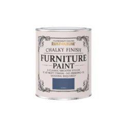 Rust-Oleum Chalky Furniture Paint - Ink Blue - 750ml 9 Rust-Oleum Chalky Furniture Paint - Ink Blue - 750ml -Paint Store 12819500 1784940725020018