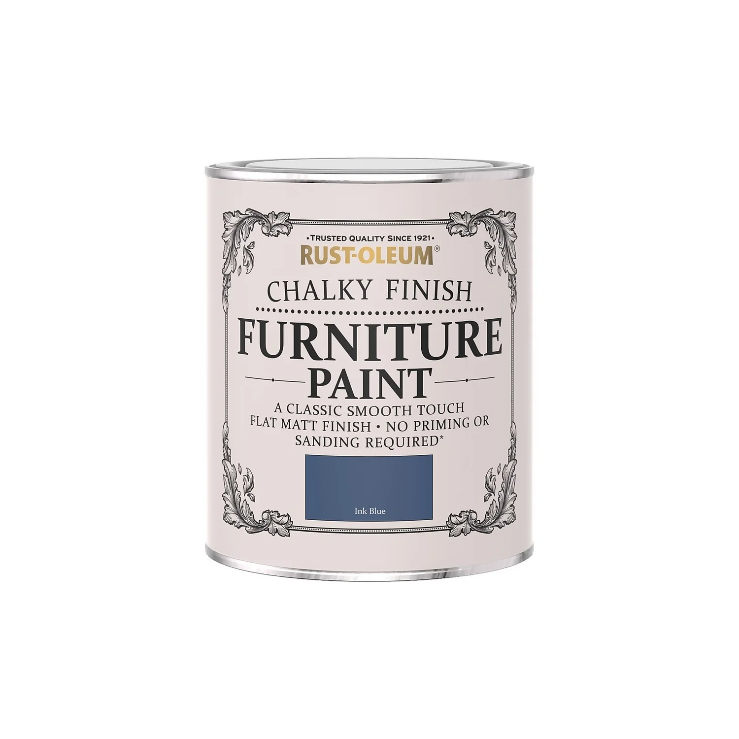 Rust-Oleum Chalky Furniture Paint - Ink Blue - 750ml 6 Rust-Oleum Chalky Furniture Paint - Ink Blue - 750ml - Image 4