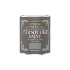 Rust-Oleum Satin Furniture Paint - Slate - 750ml -Paint Store 12819644 1474940725415748