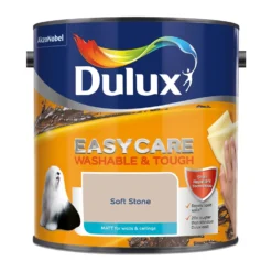 Dulux Easycare Washable & Tough Matt Paint Soft Stone - 2.5L -Paint Store 12819771 8304833219112983