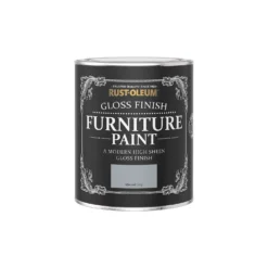 Rust-Oleum Gloss Furniture Paint - Mineral Grey - 750ml -Paint Store 12819783 1654940725501656