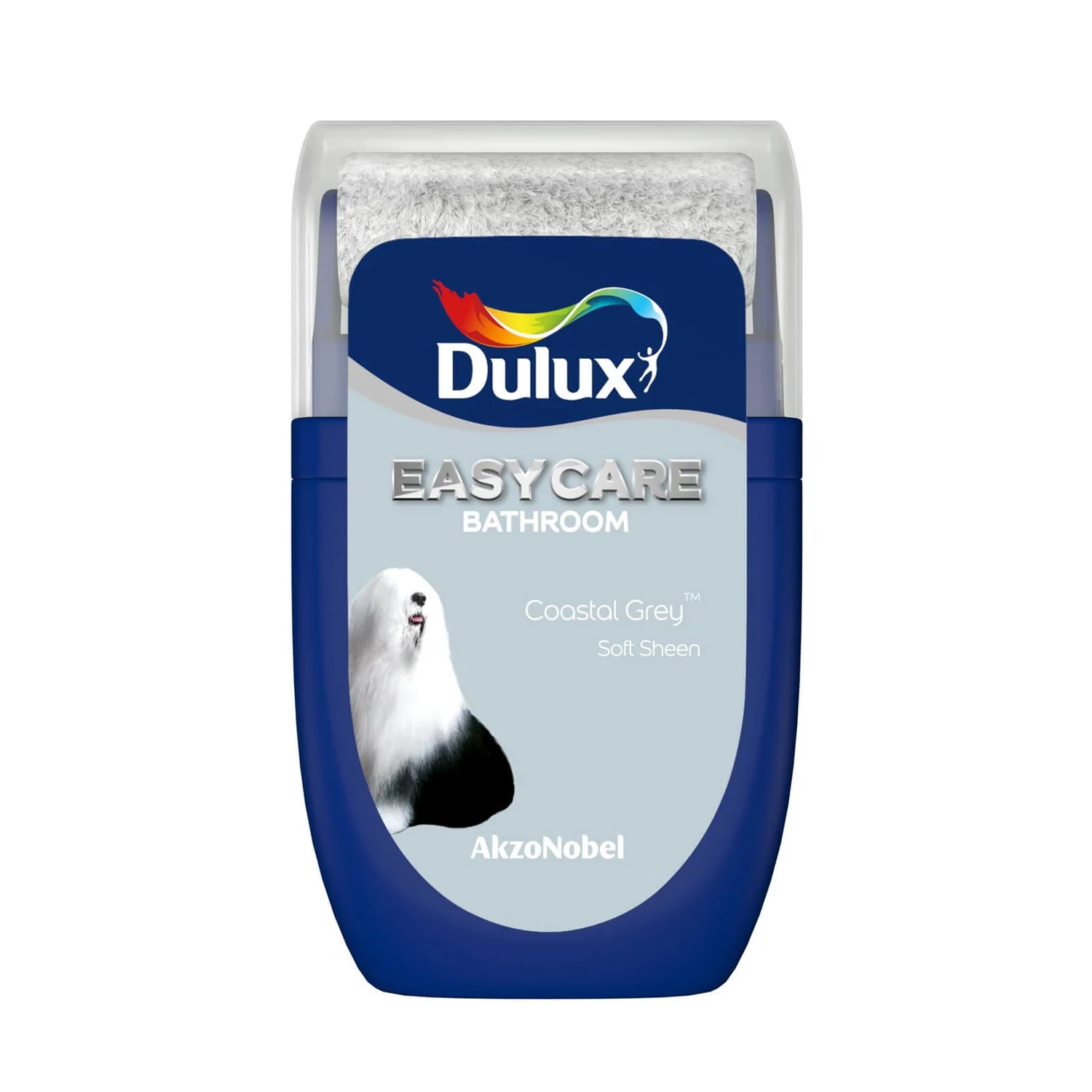 Dulux Easycare Bathroom Coastal Grey Tester Paint - 30ml 3 Dulux Easycare Bathroom Coastal Grey Tester Paint - 30ml