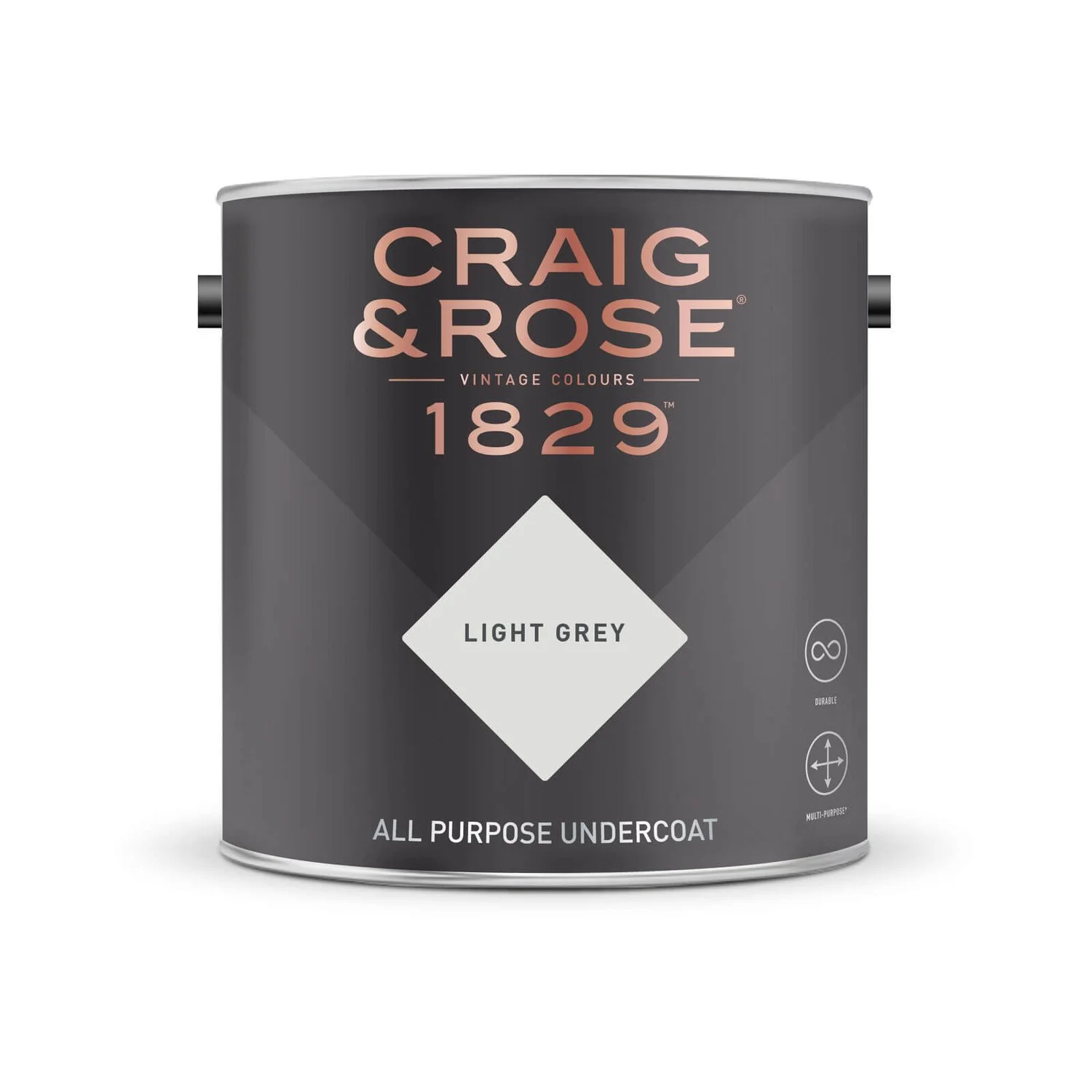 Craig & Rose 1829 All Purpose Undercoat Light Grey - 2.5L 4 Craig & Rose 1829 All Purpose Undercoat Light Grey - 2.5L - Image 2