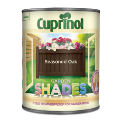 Cuprinol Garden Shades Seasoned Oak - 1L -Paint Store 12820697 1364949842326048