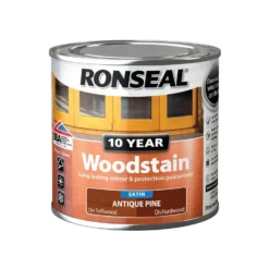 Ronseal 10 Year Woodstain Antique Pine Satin - 250ml 13 Ronseal 10 Year Woodstain Antique Pine Satin - 250ml -Paint Store 12820723 8624831917233379