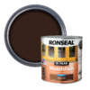 Ronseal 10 Year Woodstain Dark Oak Satin - 750ml -Paint Store 12820819 6394949530943589