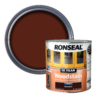 Ronseal 10 Year Woodstain Walnut Satin - 750ml -Paint Store 12820826 8444949530876029