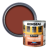Ronseal 10 Year Woodstain Deep Mahogany Satin - 2.5L -Paint Store 12820829 1404949530974258