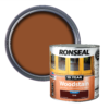 Ronseal 10 Year Woodstain Teak Satin - 2.5L -Paint Store 12820844 1534949531112894