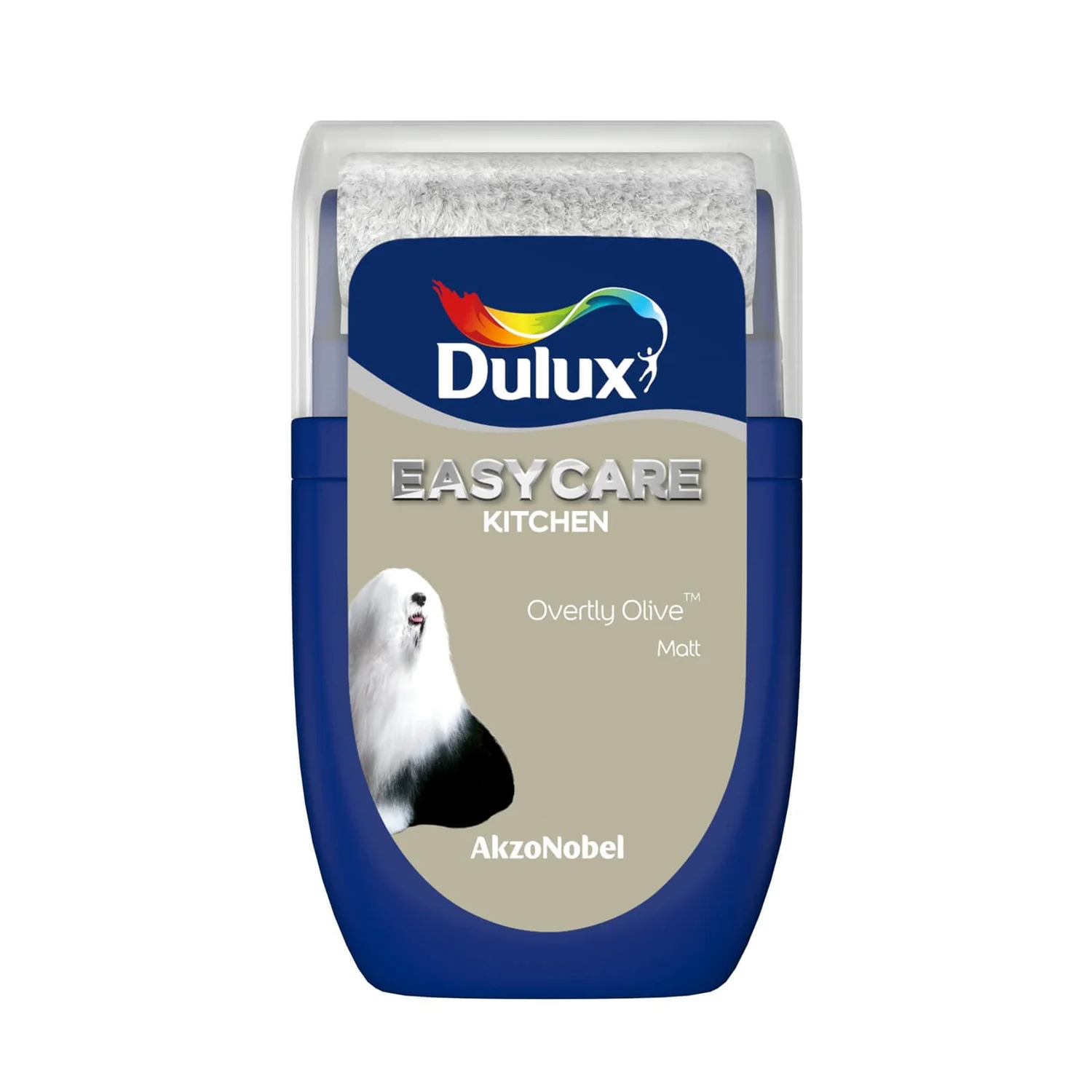 Dulux Easycare Kitchen Overtly Olive Tester Paint - 30ml 3 Dulux Easycare Kitchen Overtly Olive Tester Paint - 30ml