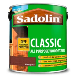 Sadolin Classic All Purpose Woodstain Mahogany - 2.5L 17 Sadolin Classic All Purpose Woodstain Mahogany - 2.5L -Paint Store 12822022 1894951406675739