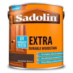 Sadolin Extra Durable Woodstain Jacobean Walnut - 2.5L -Paint Store 12822302 2094951406807049