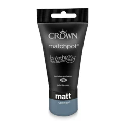 Crown Walls & Ceilings Matt Emulsion Paint Runaway - Tester 40ml -Paint Store 12823128 1074978275944769